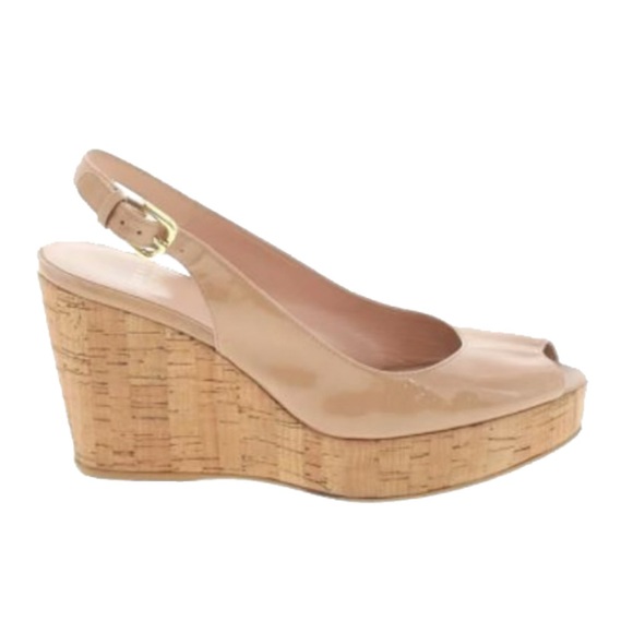 Stuart Weitzman Wedge Sandals - Picture 1 of 11